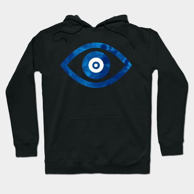 Blue Eye Hoodie by Rebellion10